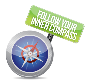 Follow Your Inner Compass success road